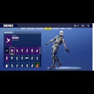 other fortnite skull trooper renegade raider ghoul troop - account auction fortnite